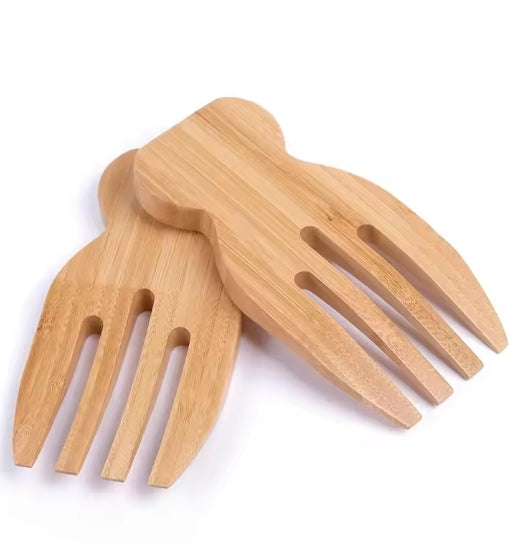 Oxen Premium Salladsbestick – Naturlig elegans för varje målti